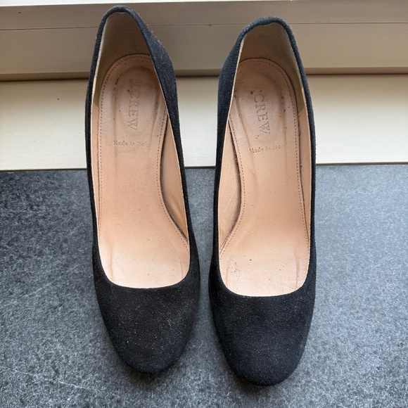 JCrew black low heel pumps - Picture 1 of 5